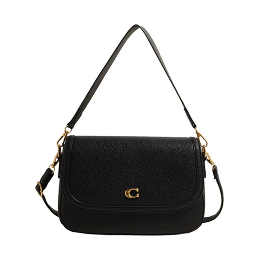 Coach black hand bag
