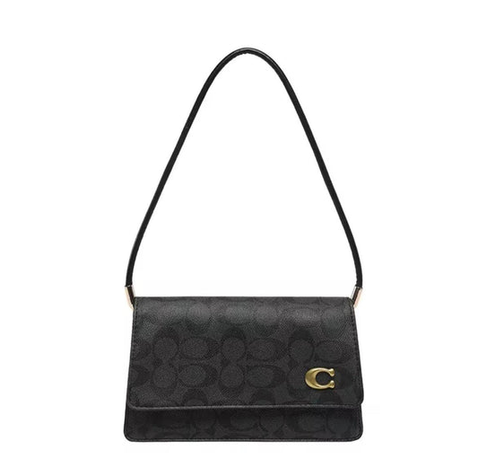 Coach black hand bag
