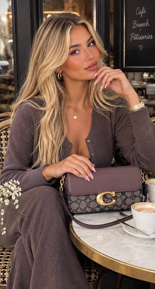 Coach hand bag